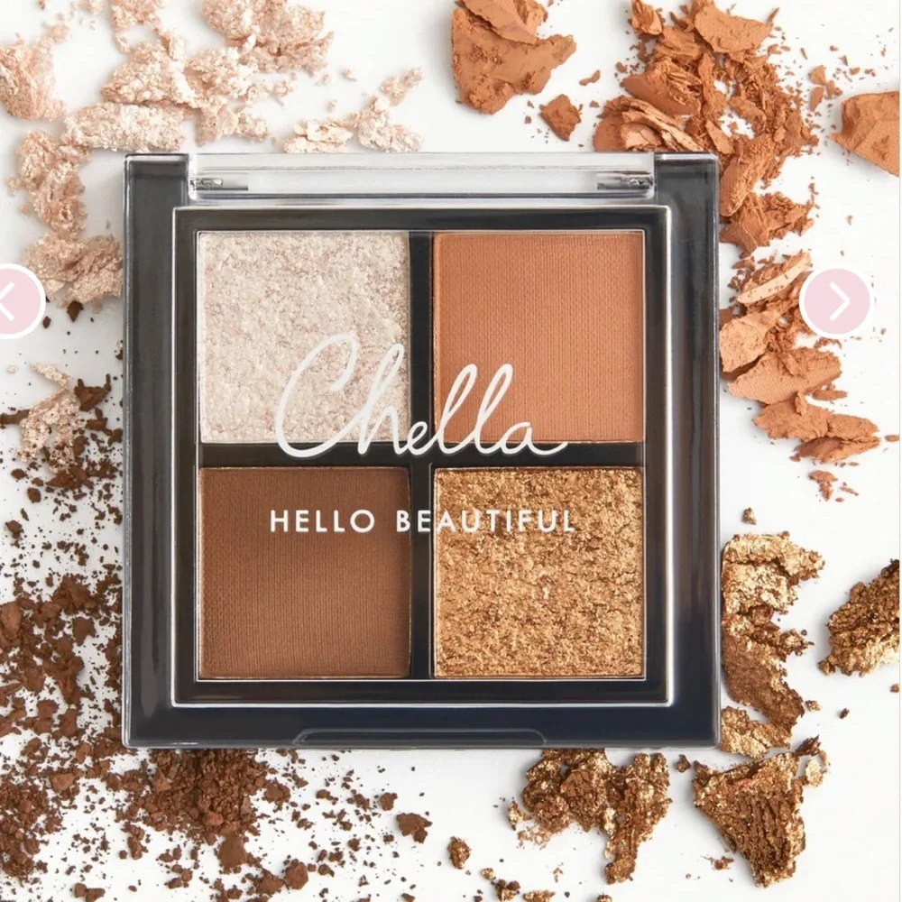 Chella Mini La Vie Neutral Eyeshadow Palette New!  Neutral brown tones